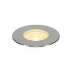 DASAR® 180 PREMIUM LED ROUND светильник встр. IP67 c LED 24Вт (28Вт), 3000K, 2700lm, 38°, сталь