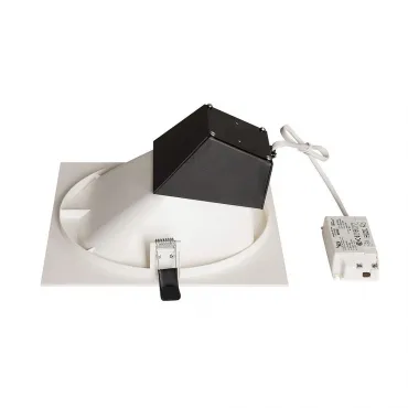 VERLUX INDI 16 светильник встраиваемый с LED 16Вт, 3000К, 1370лм, белый от ImperiumLoft