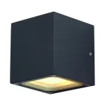 SITRA CUBE светильник настенный IP44 для 2-х ламп GX53 по 9Вт макс., антрацит