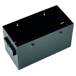 AIXLIGHT® PRO 50, 2 FRAMELESS корпус безрамочный для 2-х светильников MODULE, черный