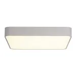 MEDO 60 SQUARE LED светильник накладной с LED 39Вт, 3000К, 3300лм, диммируемый 1-10В, серебристый
