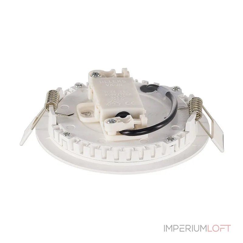 SENSER ROUND 6W светильник встраиваемый 350mA c SMD LED 6Вт, 3000K, 240lm, без БП, белый