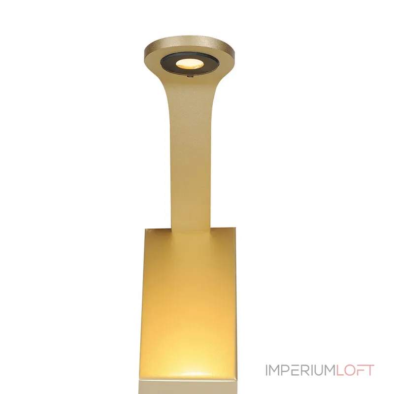 AIR INDI DISPLAY светильник настенный диммируемый с COB LED 7.6Вт (11Вт), 3000K, 490lm, латунь