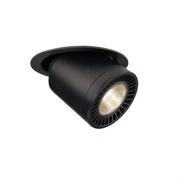 SUPROS MOVE светильник встраиваемый с LED 28Вт (34.8Вт), 3000К, 2100lm, 60°, черный