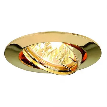 PIKA TURNO светильник встраиваемый для лампы MR16 50Вт макс., золото