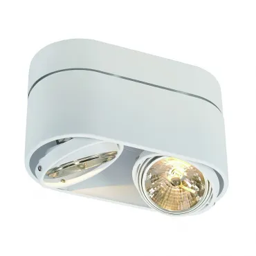 KARDAMOD ROUND QRB DOUBLE светильник накладной для ламп QRB111 2x50Вт макс., белый от ImperiumLoft
