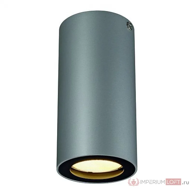 ENOLA_B CL-1 светильник потолочный для лампы GU10 35Вт макс., серебристый/ черный от ImperiumLoft