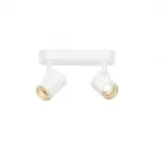 HELIA SINGLE светильник накладной с LED 2х 11Вт, 3000К, 1200лм, 35°, белый