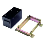 AIXLIGHT® PRO 50, 2 FRAMELESS корпус безрамочный для 2-х светильников MODULE, черный