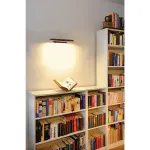 VINCELLI WL светильник настенный с SMD LED 8.5Вт (10.67Вт), 2700К, 640lm, черный/ бамбук темный