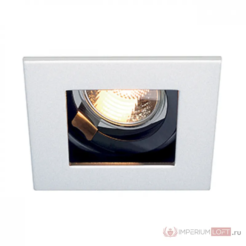 INDI REC 1S GU10 светильник встраиваемый для лампы GU10 50Вт макс., белый / черный от ImperiumLoft