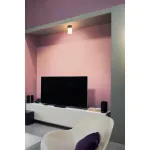 RETO LED CL светильник потолочный с LED 2х4,4Вт (12Вт), 2700К, 620lm, серый/стекло белое
