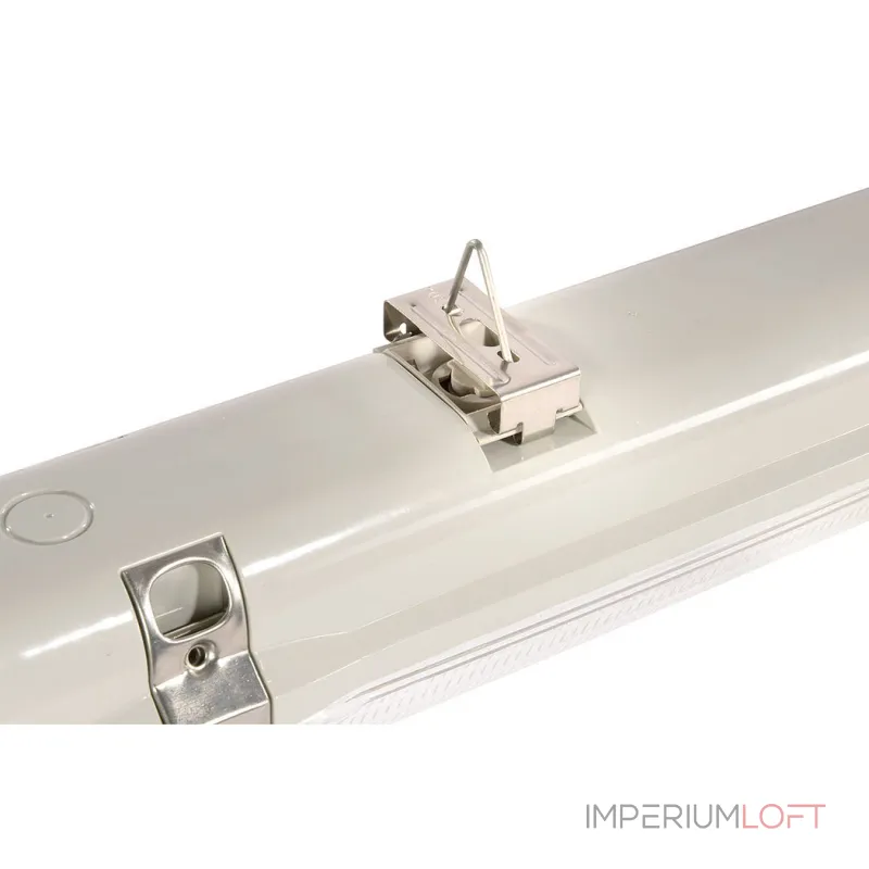 GERMA 127cm SINGLE светильник накладной IP65 для лампы T26 (T8) 36Вт, с ЭмПРА, серебристый GERMA 127cm SINGLE светильник накладной IP65 для лампы T26 (T8) 36Вт, с ЭмПРА, серебристый