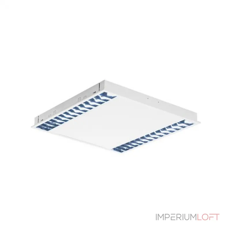 RASTO LED R 600х600 светильник встраиваемый с LED 2x18Вт (38Вт), 4000К, 4000lm, белый