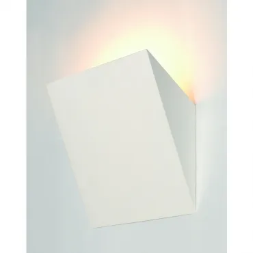 PLASTRA 105 TORCH светильник настенный для лампы E14 40Вт макс., белый гипс