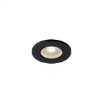 KAMUELA ECO LED светильник встраиваемый IP65 с LED 6.5Вт, 3000К, 400лм, 38°, черный