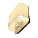 ACCANTO SPOT ROUND светильник настенный c LED 1Вт, 3000К 95lm и для лампы E27 24Вт макс., белый