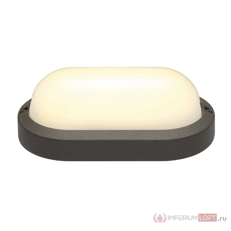 TERANG 2 светильник накладной IP44 с SMD LED 11Вт, 3000K, 680lm, антрацит от ImperiumLoft