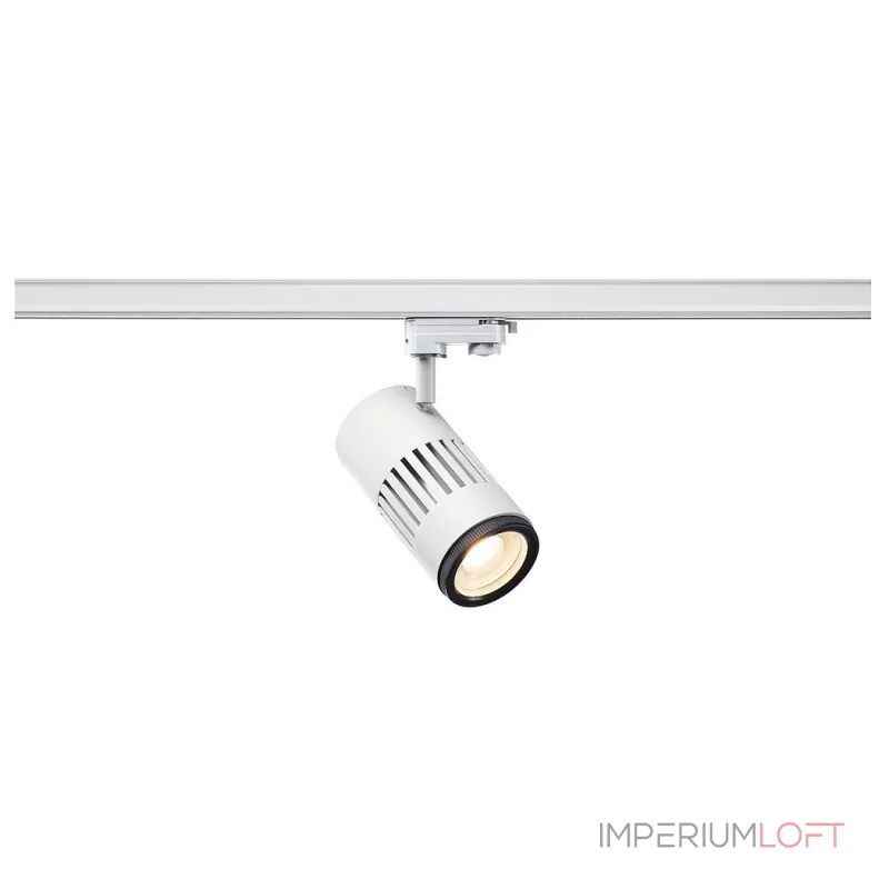 3Ph, STRUCTEC LED ZOOMING LENS светильник c LED 35Вт, 3000K, 2960-3120лм, 20°-60°, CRI>90, белый