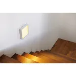 INDIGLA светильник накладной IP54 с 36 SMD LED 6.1Вт (8.3Вт), 3000K, 430lm, белый