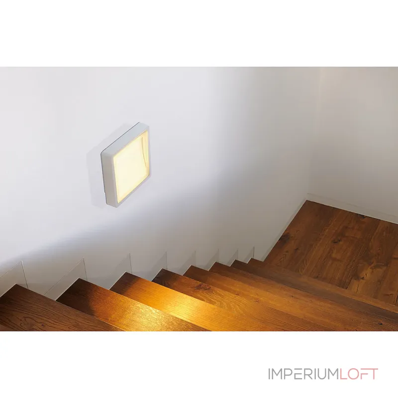 INDIGLA светильник накладной IP54 с 36 SMD LED 6.1Вт (8.3Вт), 3000K, 430lm, белый