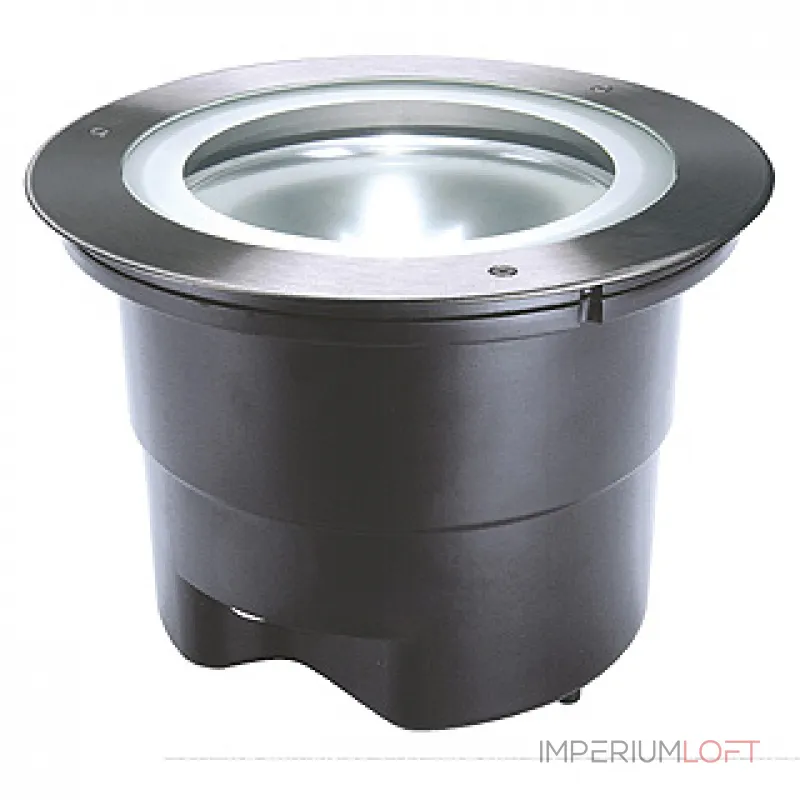 ADJUST ROUND HIT 70W светильник встраиваемый IP67 c ЭмПРА для лампы HIT-CE G12 70Вт, сталь