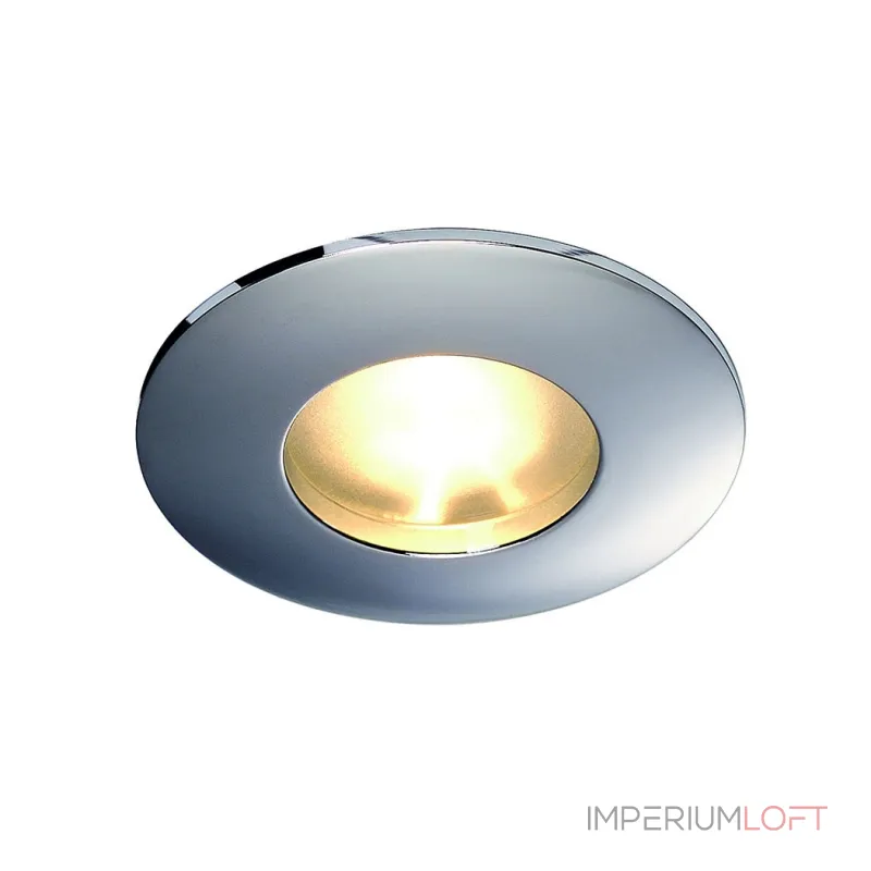 OUT 65 светильник встраиваемый IP65 для лампы MR16 35Вт макс., хром / стекло матовое