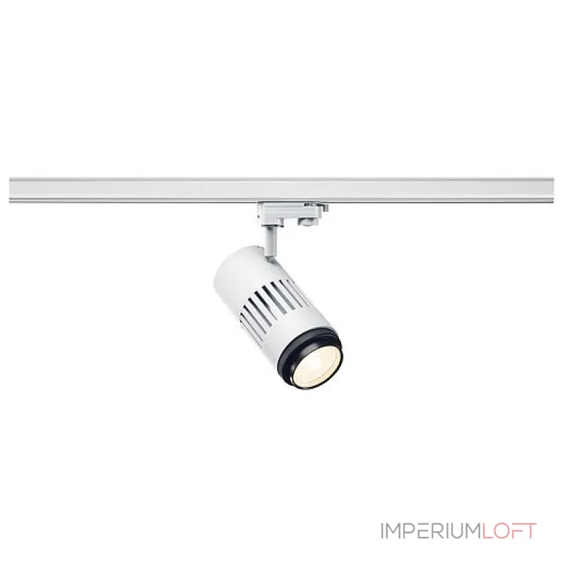 3Ph, STRUCTEC LED ZOOMING LENS светильник c LED 35Вт, 3000K, 2960-3120лм, 20°-60°, CRI>90, белый
