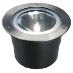 ADJUST ROUND HIT 70W светильник встраиваемый IP67 c ЭмПРА для лампы HIT-CE G12 70Вт, сталь