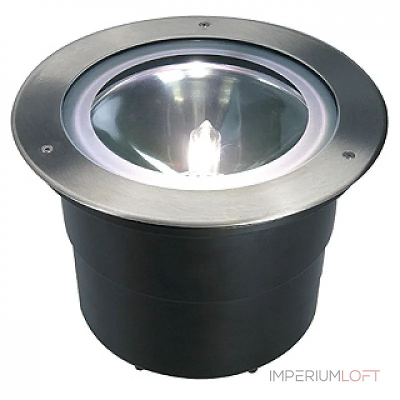 ADJUST ROUND HIT 70W светильник встраиваемый IP67 c ЭмПРА для лампы HIT-CE G12 70Вт, сталь