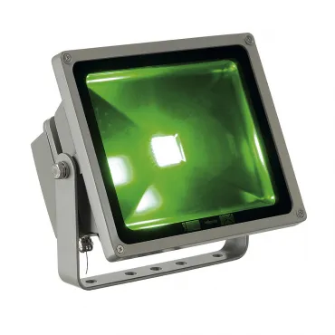 FLOODI (RF) светильник IP65 с RGB LED 30Вт (39Вт), 100°, с ПДУ, серебристый