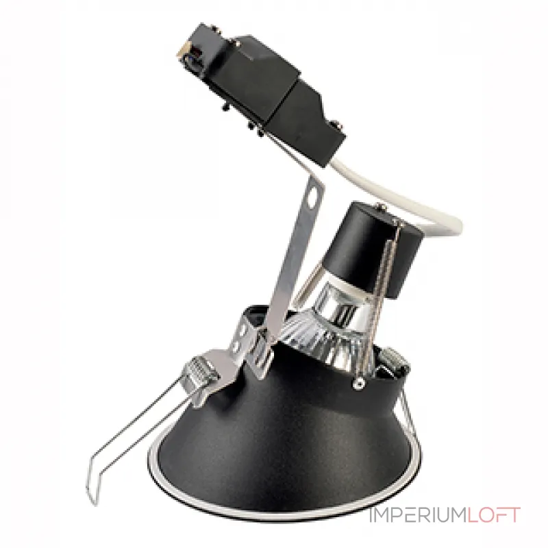 HORN-A GU10 светильник встраиваемый IP21 для лампы GU10 50Вт макс., черный