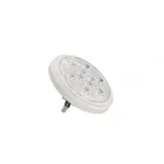 LED G53 QR111 источник света LED, 12В, 9Вт, 13°, 4000К, 800лм, белый корпус