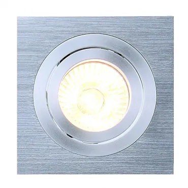 NEW TRIA 1 GU10 SPR светильник встраиваемый для лампы GU10 50Вт макс., матир. алюминий от ImperiumLoft