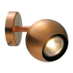LIGHT EYE 1 GU10 светильник накладной для лампы GU10 50Вт макс., матированная медь