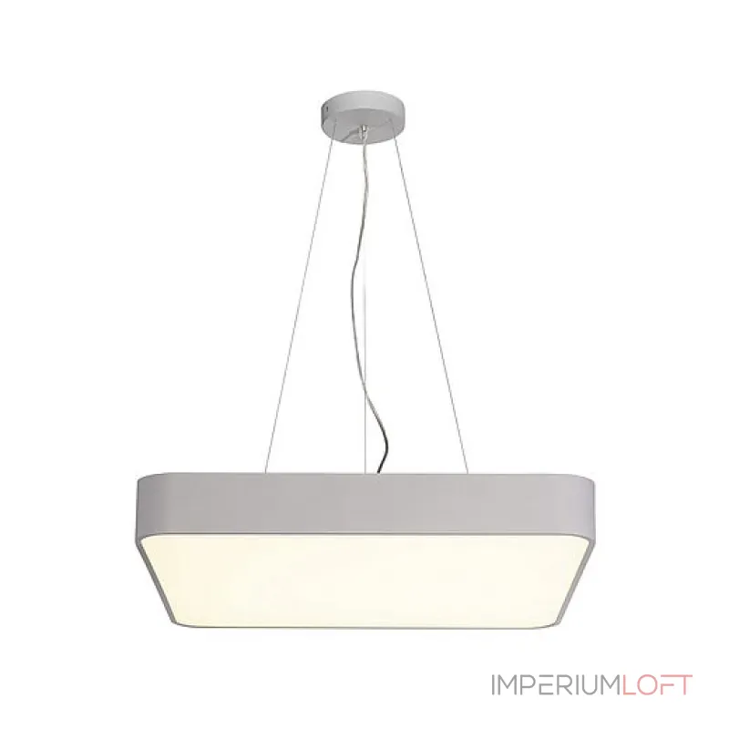 MEDO 60 SQUARE LED светильник накладной с LED 39Вт, 3000К, 3300лм, диммируемый 1-10В, серебристый MEDO 60 SQUARE LED светильник накладной с LED 39Вт, 3000К, 3300лм, диммируемый 1-10В, серебристый