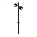 SITRA 360 SL SPIKE светильник IP44 для 2-x ламп GX53 по 9Вт макс., антрацит