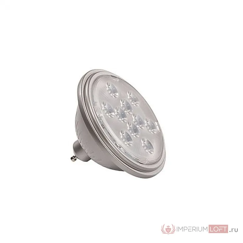 LED ES111 источник света LED, 220В, 7.3Вт, 13°, 2700K, 730лм, серебристый корпус от ImperiumLoft