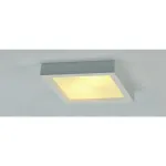 PLASTRA 104 E27 SQUARE светильник потолочный для 2-х ламп E27 по 25Вт макс., белый гипс