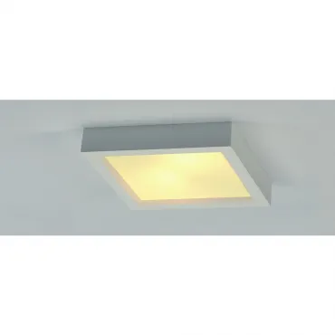 PLASTRA 104 E27 SQUARE светильник потолочный для 2-х ламп E27 по 25Вт макс., белый гипс