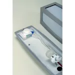 MERIDIAN BOX SENSOR светильник настенный IP54 с датч. движения для лампы E27 25Вт макс., серебристый