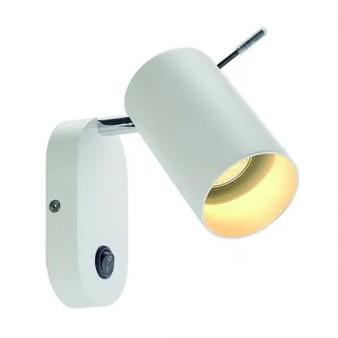 ASTO TUBE светильник настенный с выключателем для лампы GU10 75Вт макс., белый