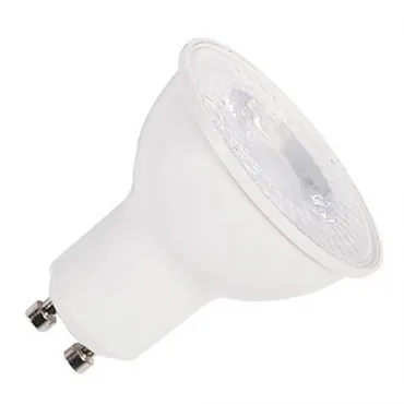 LED GU10 источник света 7.2Вт, 230В, 36°, 2700K, 570lm, диммируемый, белый корпус