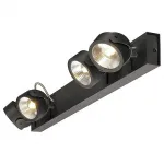 KALU 4 LONG LED светильник накладной с COB LED 60Вт, 3000К, 4000лм, 24°, черный