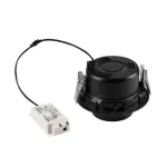 SUPROS 78 DL светильник встраиваемый с LED 9Вт (12Вт), 3000К, 700lm, 60°, черный