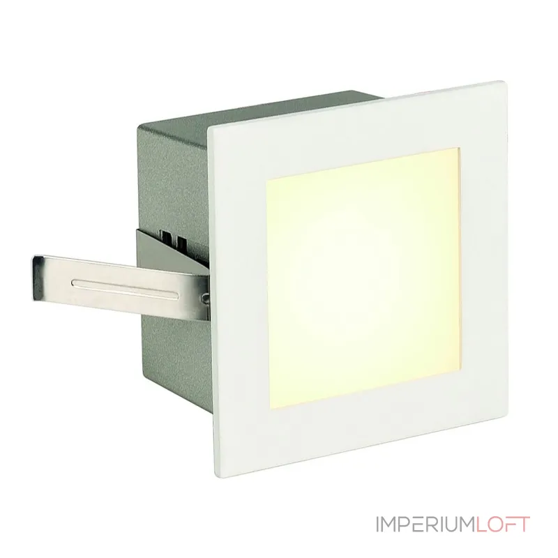 FRAME BASIC LED светильник встраиваемый с PowerLED 1Вт, 3000K, 350mA, 90lm, белый