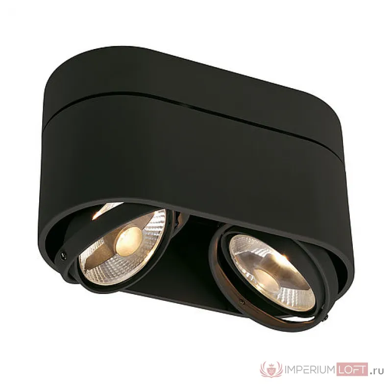 KARDAMOD ROUND ES111 DOUBLE светильник накладной для ламп ES111 2x75Вт макс., черный от ImperiumLoft