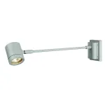 NEW MYRA DISPLAY STRAIGHT светильник настенный IP55 для лампы GU10 50Вт макс., серебристый