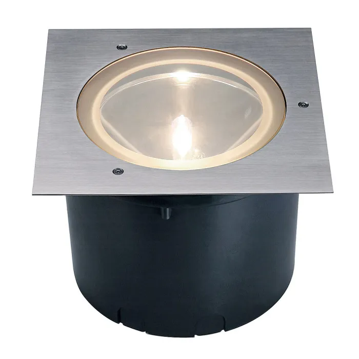 ADJUST SQUARE HIT 70W светильник встраиваемый IP67 c ЭмПРА для лампы HIT-CE G12 70Вт, сталь от ImperiumLoft