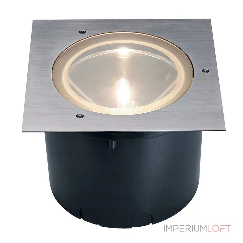 ADJUST SQUARE HIT 70W светильник встраиваемый IP67 c ЭмПРА для лампы HIT-CE G12 70Вт, сталь